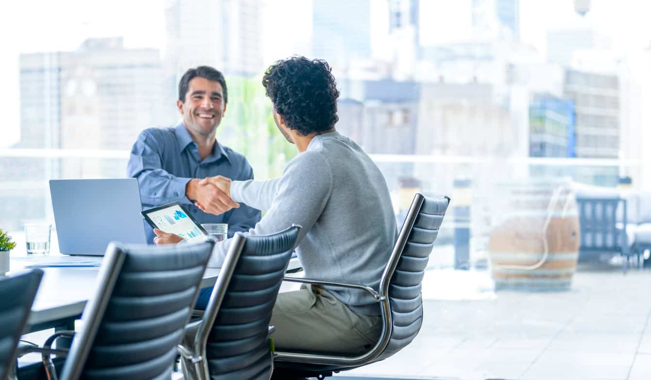 Lender reviewing SBA 504 Loan process
